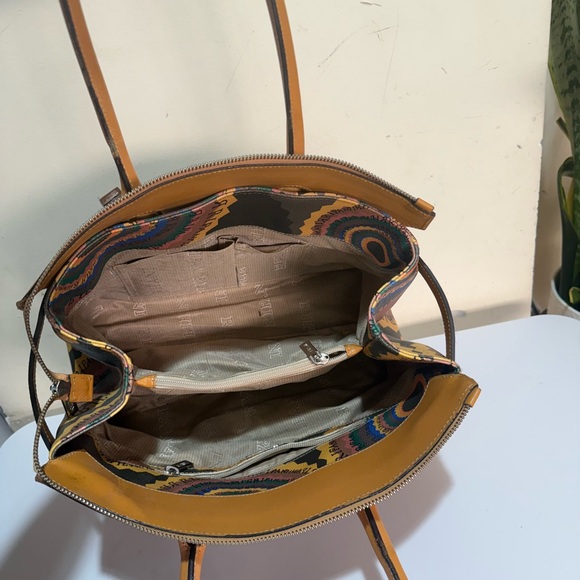 Ripani genuine leather cute satchel - beauty like new! Italian - Picture 10 of 16